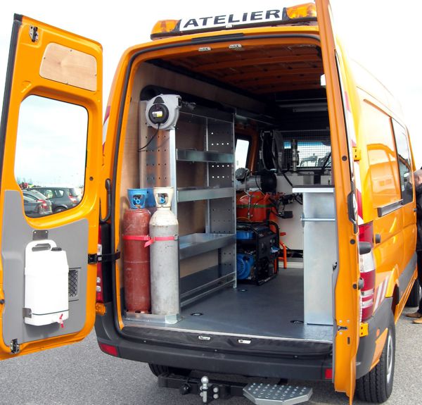 Am�nagements Fourgons atelier 